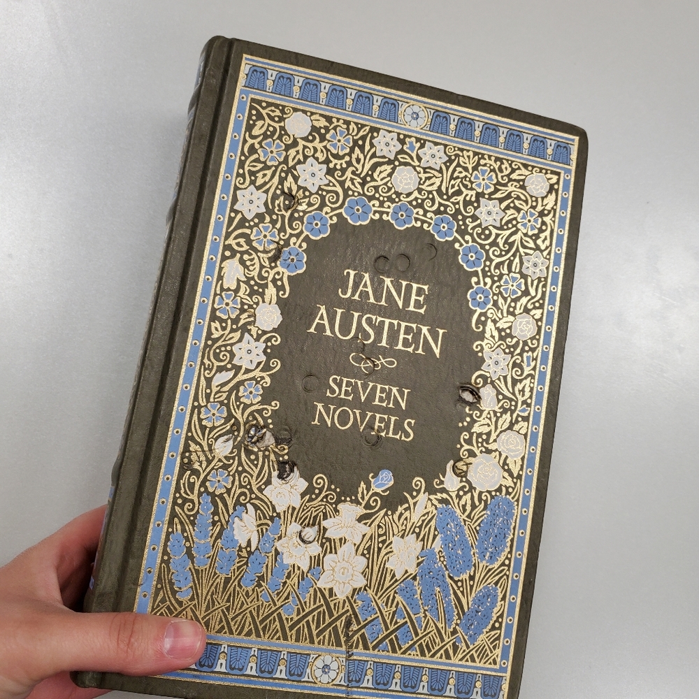 Jane Austen Seven Novels Sense Pride Emma Abbey Mansfield Lady Classic HC Book